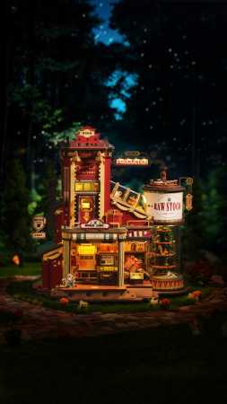 Holzbausatz 'DREAM GIFT FACTORY'