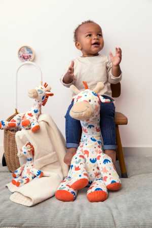 Plüsch Giraffe Gino no. 1, 23 cm