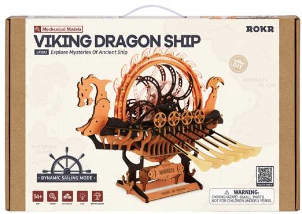 Holzbausatz VIKING DRAGON SHIP