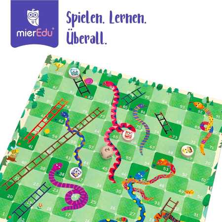 Reisespiel - Leiterspiel