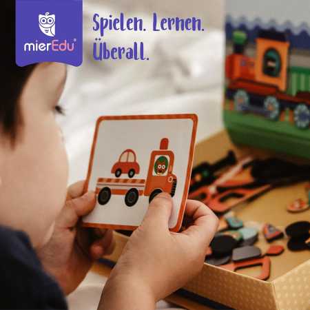 Kreative Magnet-Spiel-Box - Fahrzeuge