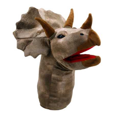 Handpuppe Large Triceratops 43 cm