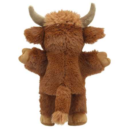 Handpuppe Öko Hochland Rind ca. 32 cm