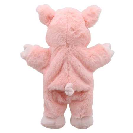 Handpuppe Öko Schwein ca. 32 cm
