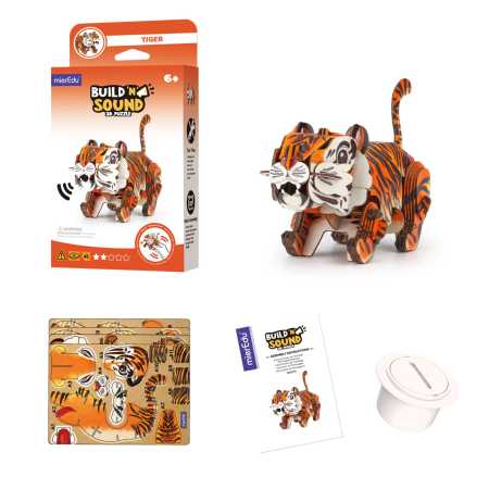 Soundwunder 3D Puzzle Tiger