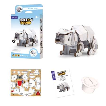 Soundwunder 3D Puzzle Polarbär