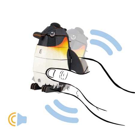Soundwunder 3D Puzzle Kaiserpinguin