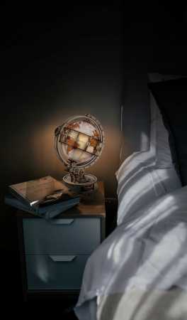 Holzbausatz LEUCHTENDER GLOBUS