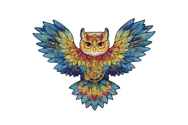 Holzpuzzle 'OWL'
