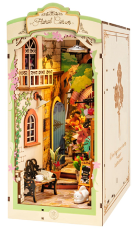 Holzbausatz 'Floral Corner'