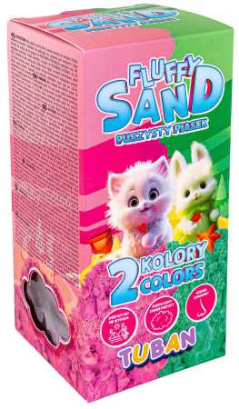Fluffy Sand pink & grün je 90 g