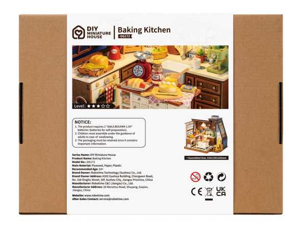 Modellbausatz 'Baking Kitchen'