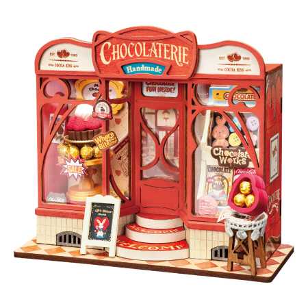 Mini-Modellbausatz 'Sweet Chocolate Shop'