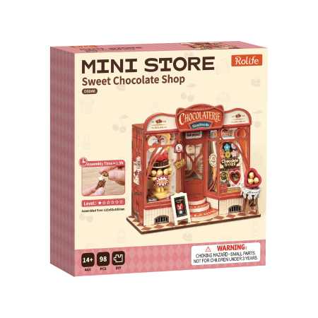 Mini-Modellbausatz 'Sweet Chocolate Shop'