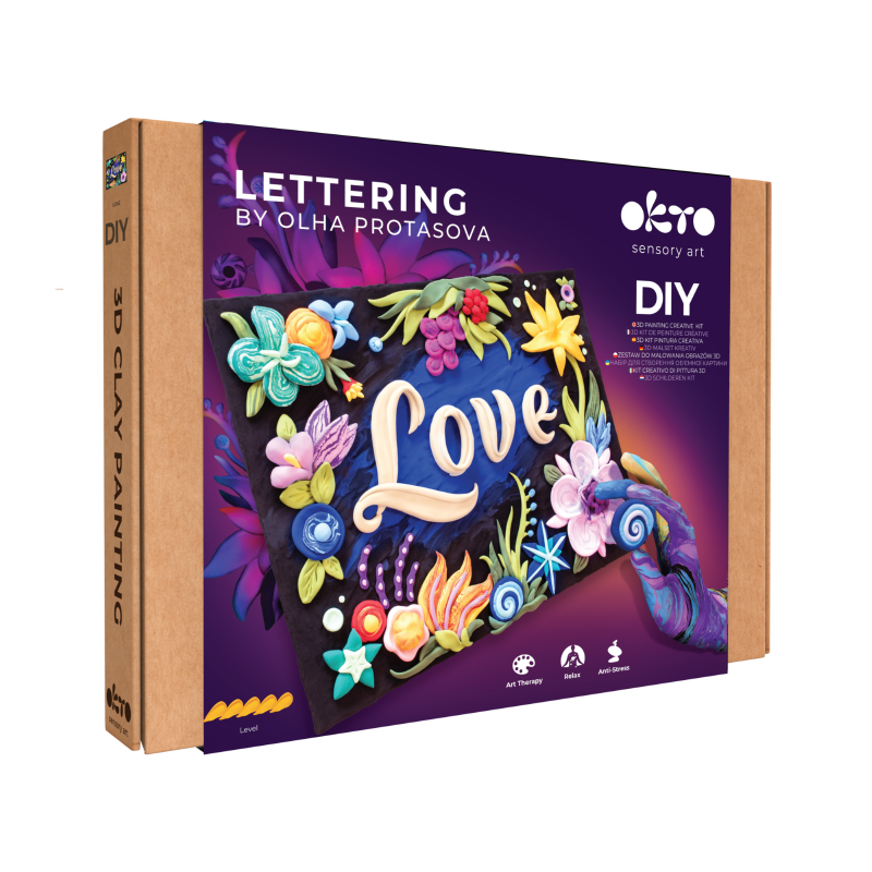 3D Mal-Kreativset 'Love'