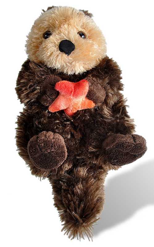 Plüsch Seeotter, 20 cm, Mini Cuddlekins