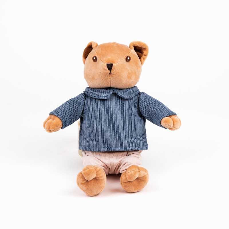 Plüsch Bär Alexis in Kleidern 26 cm
