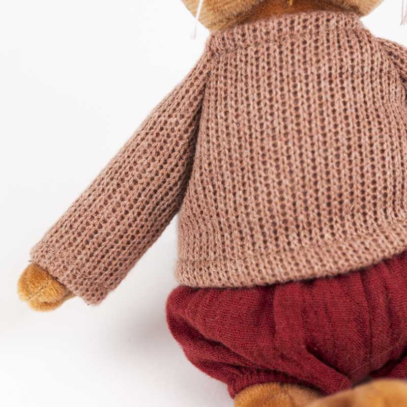 Plüsch Hase Lenny in Kleidern 26 cm