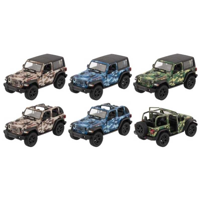 Jeep Wrangler (2018), Spritzguss, 1:34, L= 12,5 cm, 12er Display