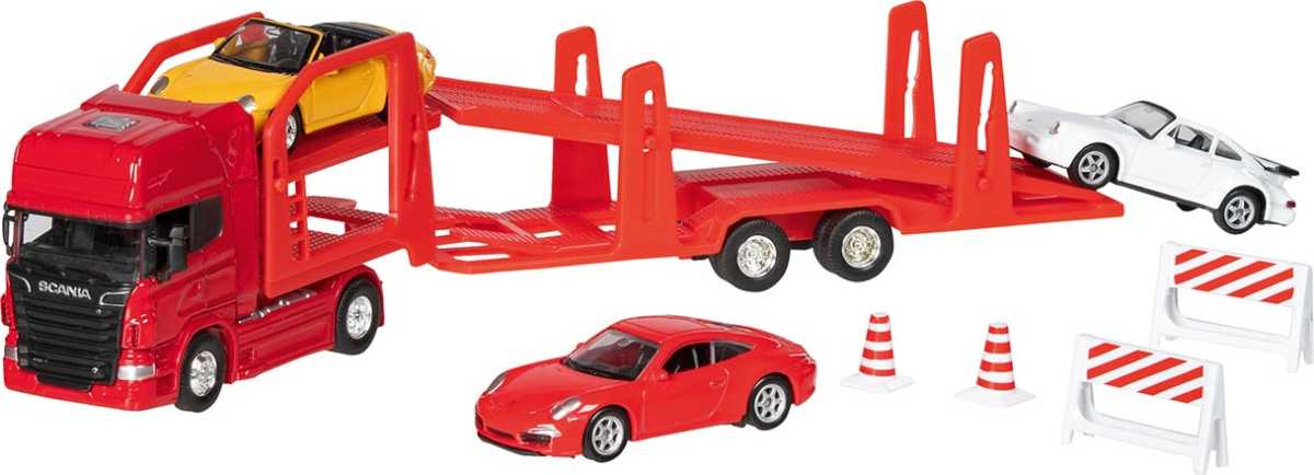 Autotransporter Scania V8, 1:60-64, 3er Set
