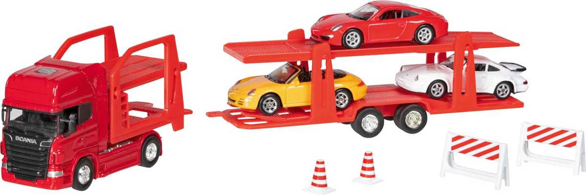 Autotransporter Scania V8, 1:60-64, 3er Set