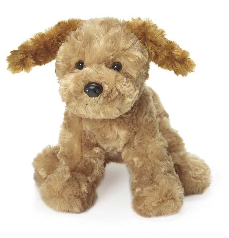 Plüsch Hund beige 25 cm