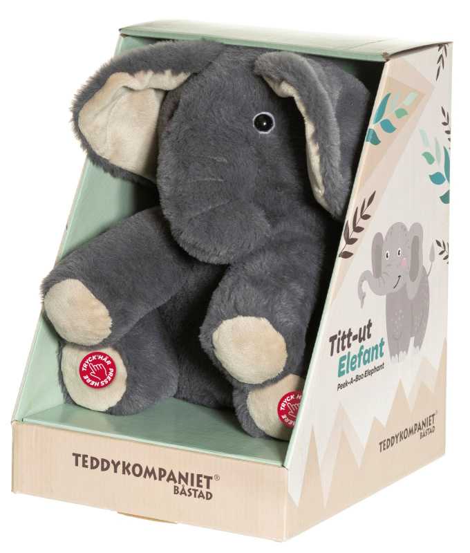 Plüsch Elefant mit Sound und Stimme 25 cm