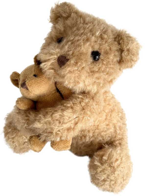 Plüsch Hund Eustache mit Baby 20 cm