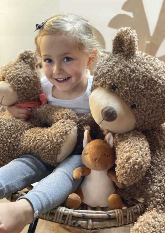 Plüsch Bär Jules braun 45 cm