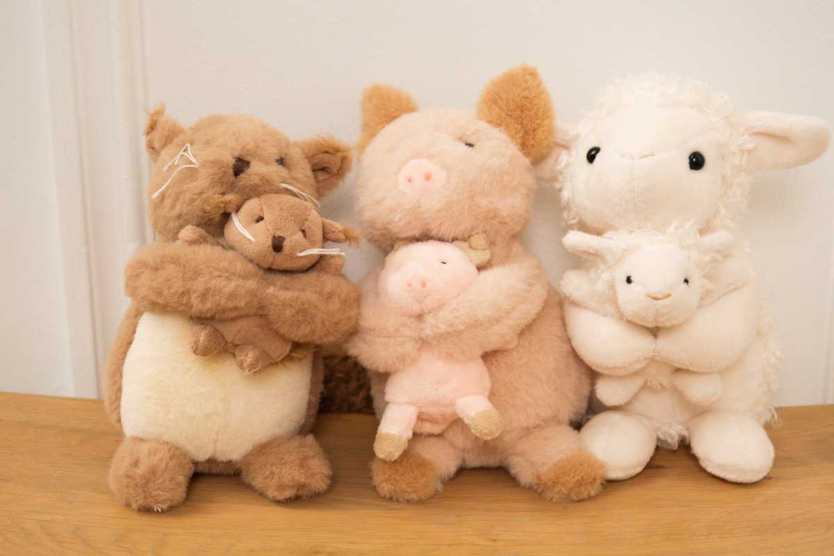 Schaf mit Baby 15 cm