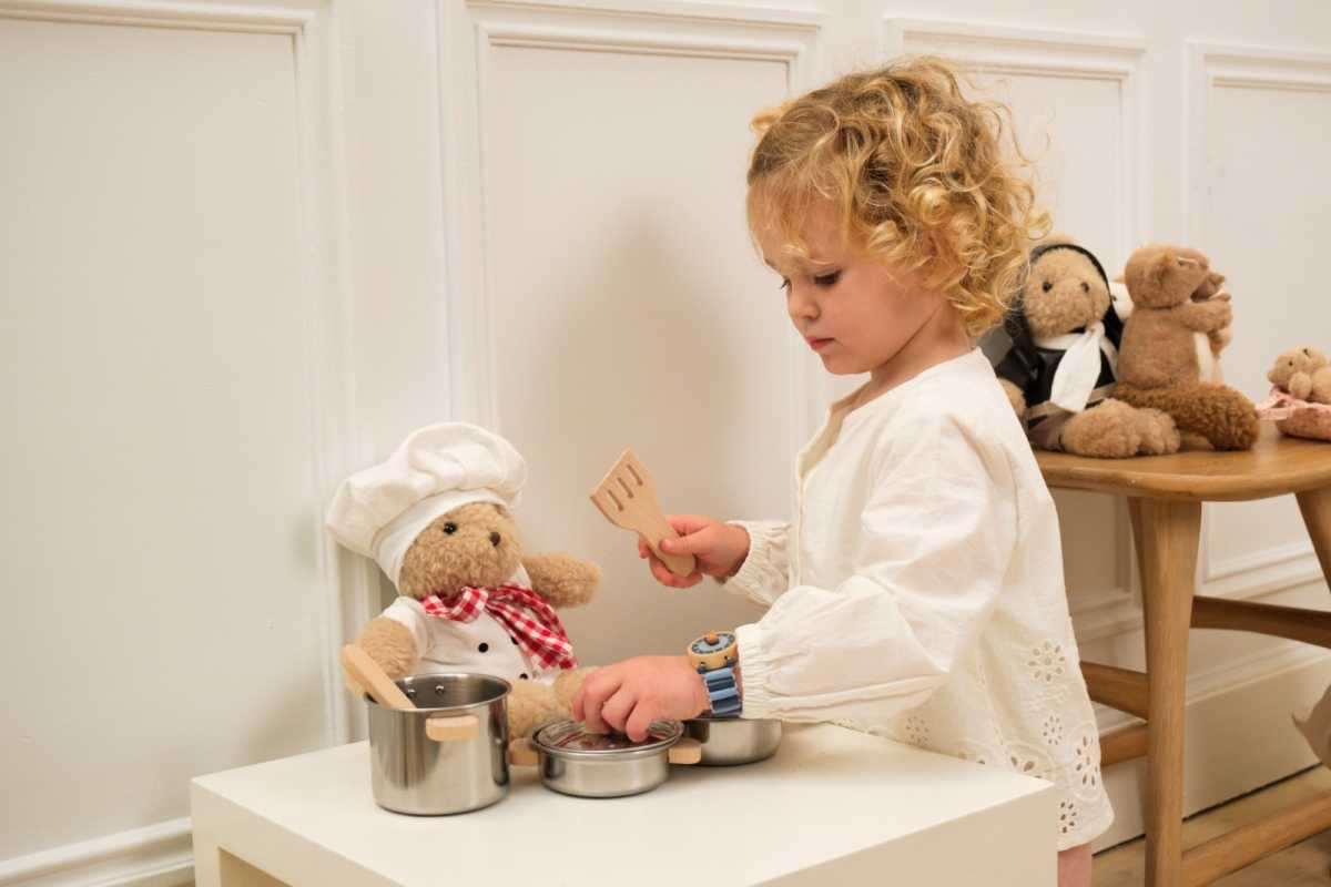 Chef Bär 30 cm – Geschenkverpackung