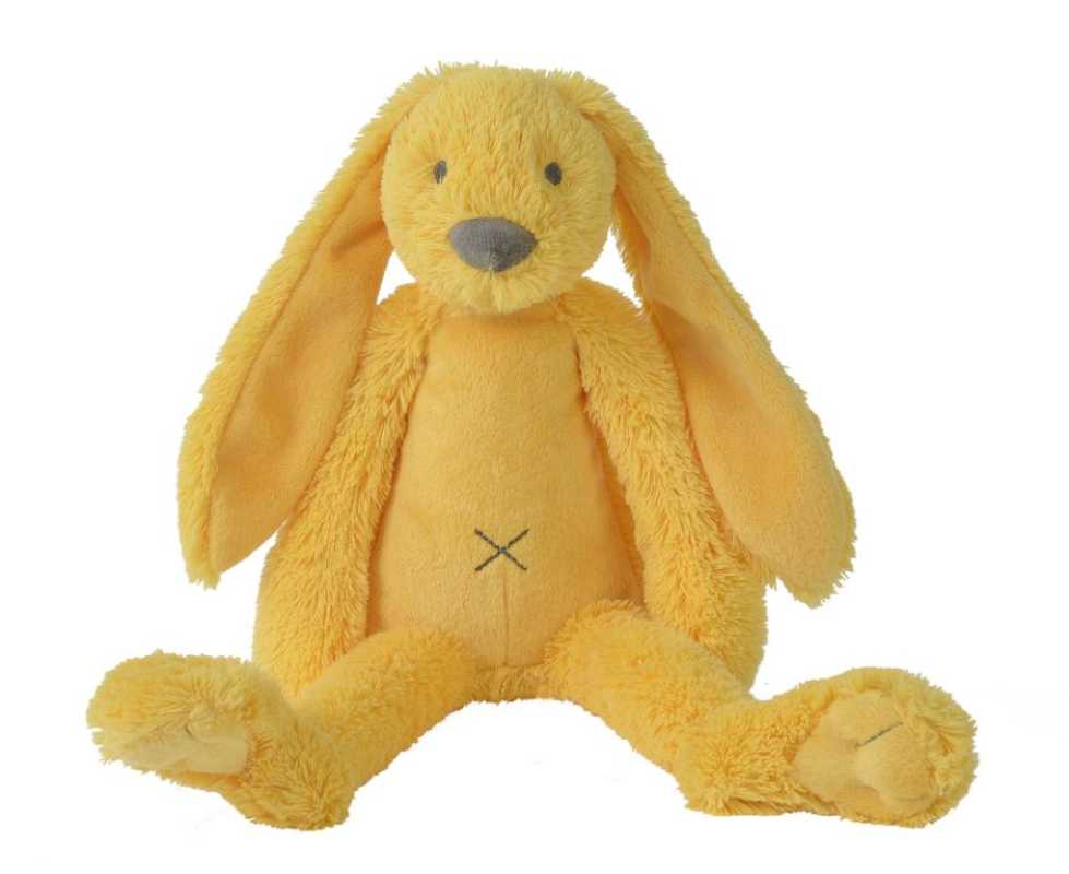 Plüsch Hase Richie gelb 28 cm