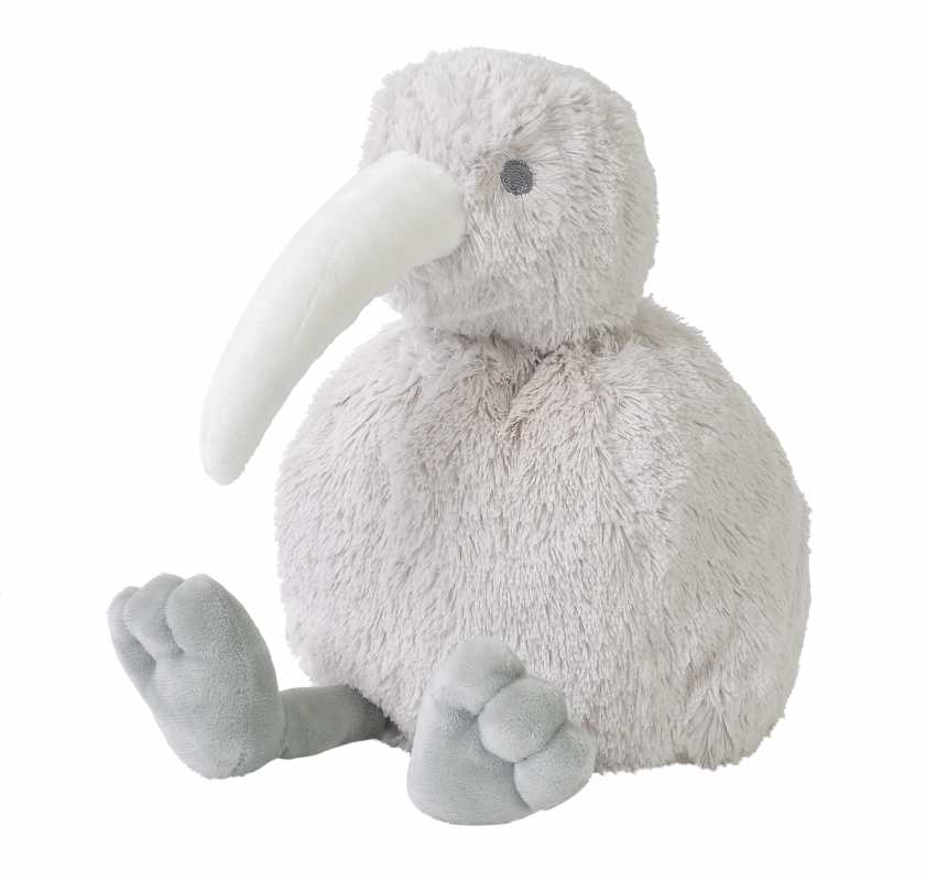 Plüsch Kiwi Kenzo grau Nr. 3, 25 cm