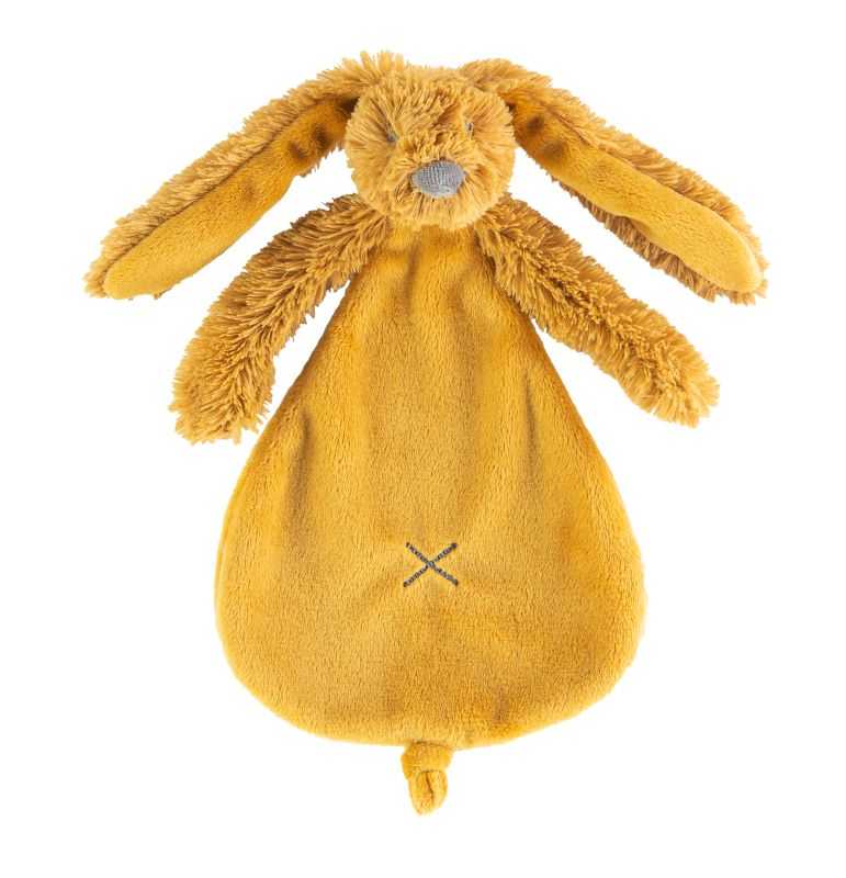 Schmusetuch Hase Richie Ocker, 25 cm