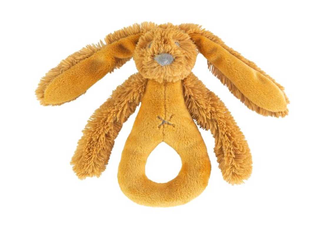 Rassel Hase Richie Ocker, 18 cm