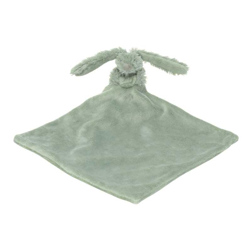 Schmusetuch Hase Richie grün 28 cm