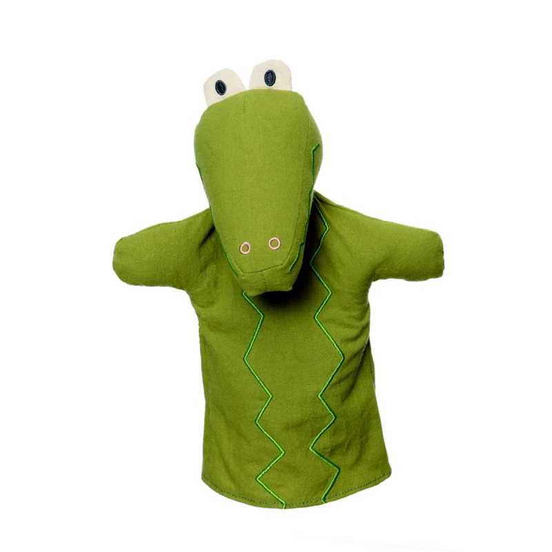 Handpuppe Krokodil 30 cm