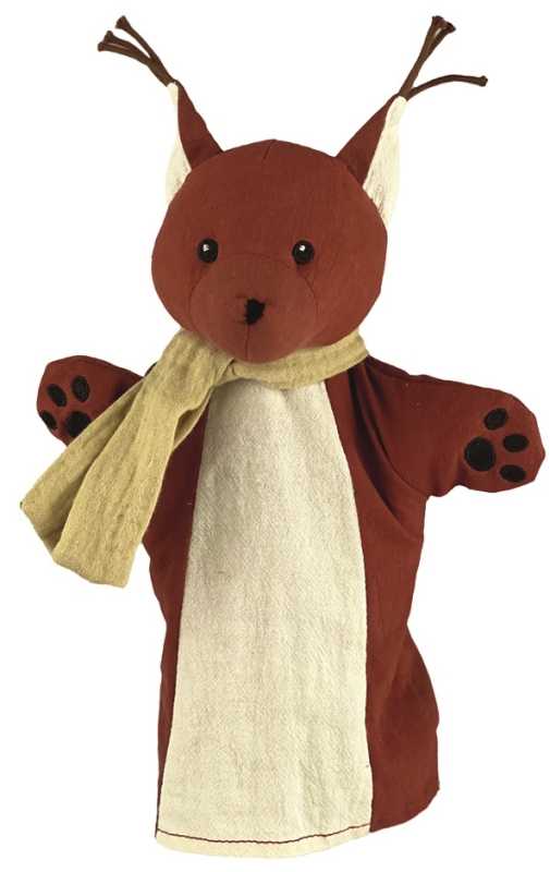 Handpuppe Eichhörnchen