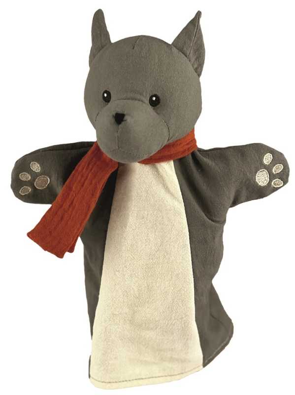 Handpuppe Wolf