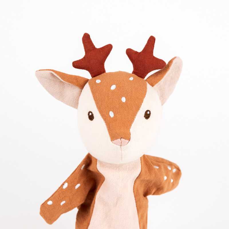 Handpuppe Rehkitz 26 cm