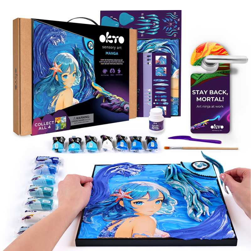 3D Gemälde MANGA 'Wasser'