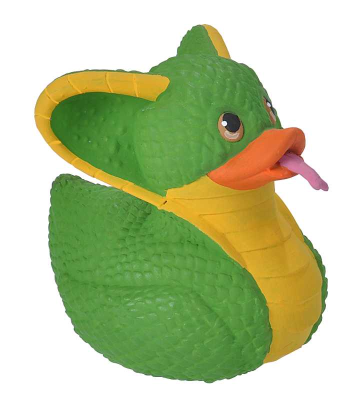 Badeente Kobra 10 cm