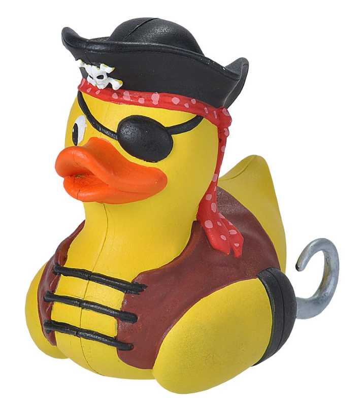 Badeente Pirat 10 cm