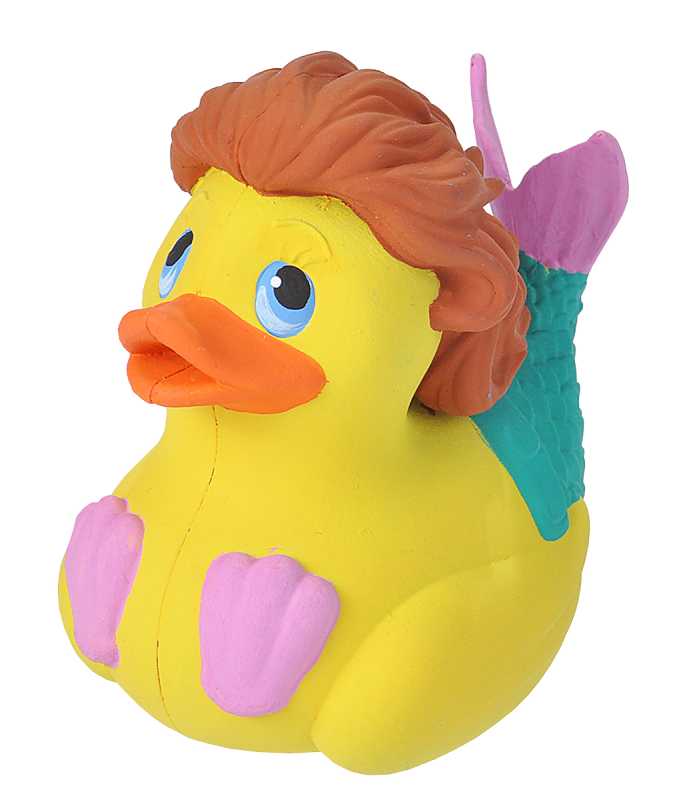 Badeente Meerjungfrau 10 cm