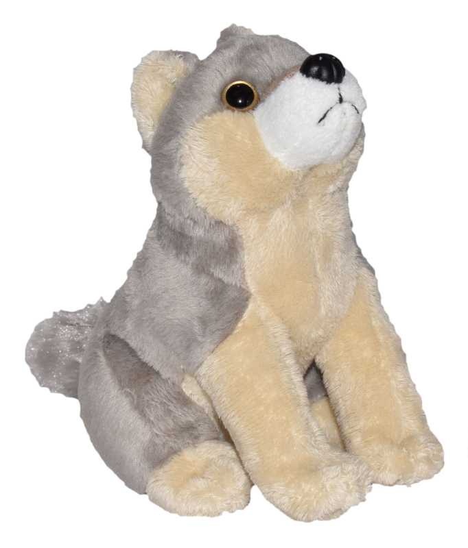Plüsch Wolf mit Sound 20 cm Wild Call