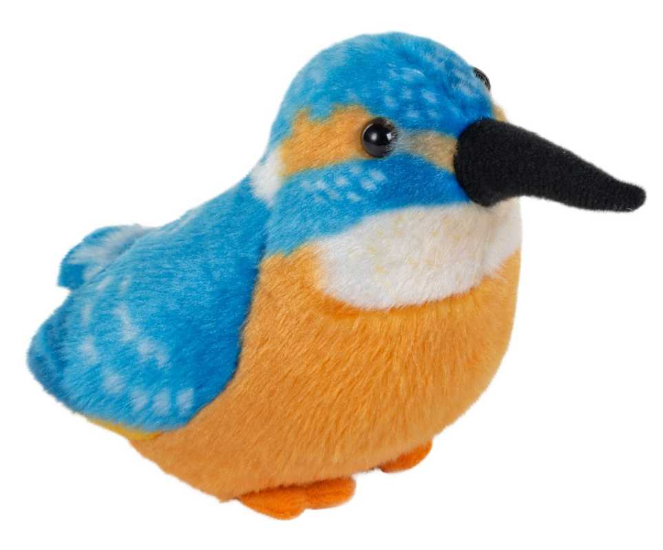 Plüsch Eisvogel singend RSPB Birds 18 cm