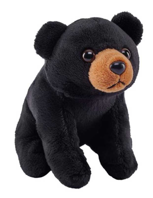 Plüsch Schwarzbär 13 cm, Pocketkins