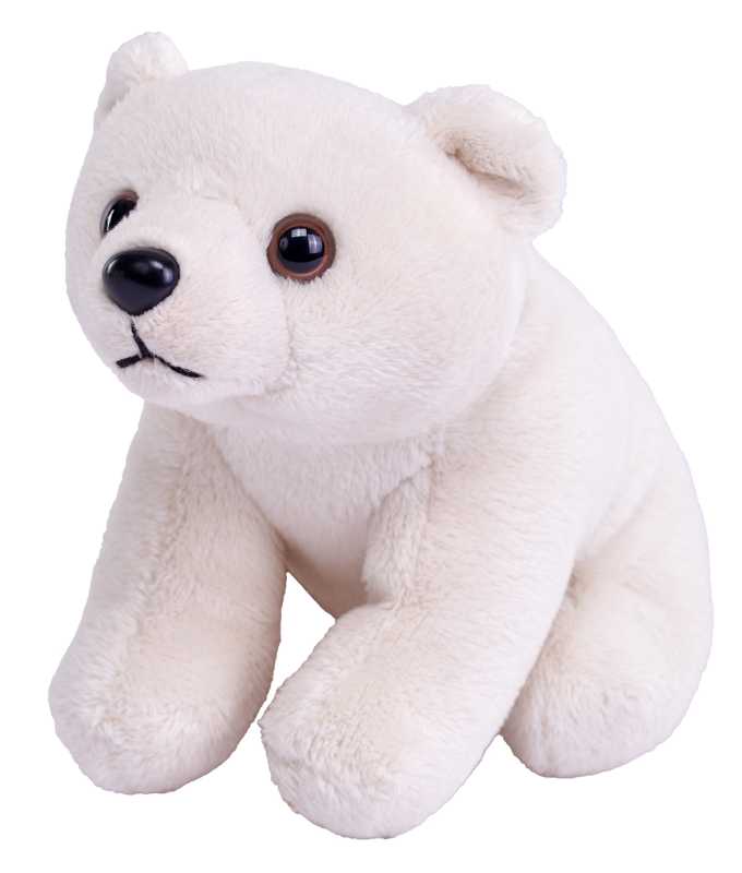 Plüsch Mini Eisbär 13 cm Pocketkins