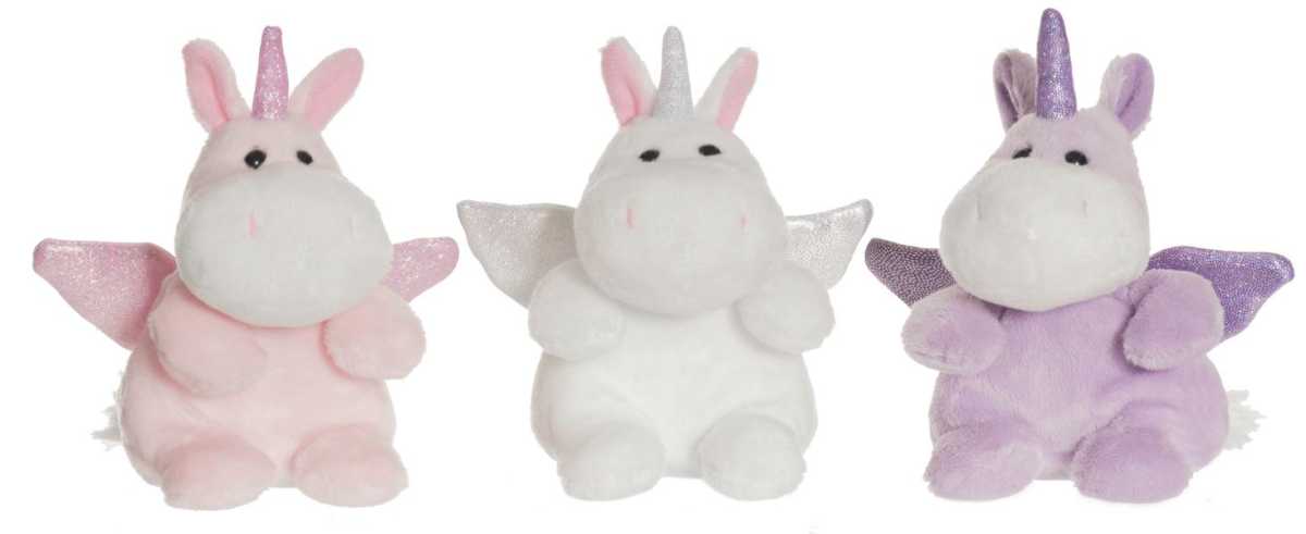 Einhorn Beanies 12 cm im Display