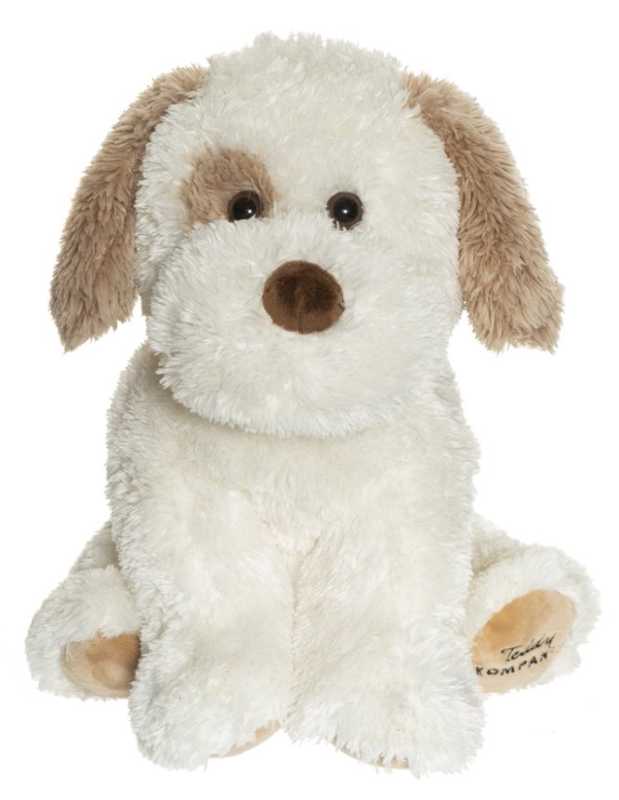 Plüsch Hund Selma creme/braun 35 cm